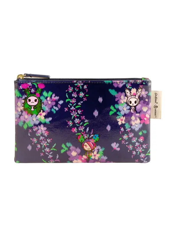 Cath Kidston Cath Kidston Novčanik 'Tokidoki'  mornarsko plava / limeta / lavanda / fuksija