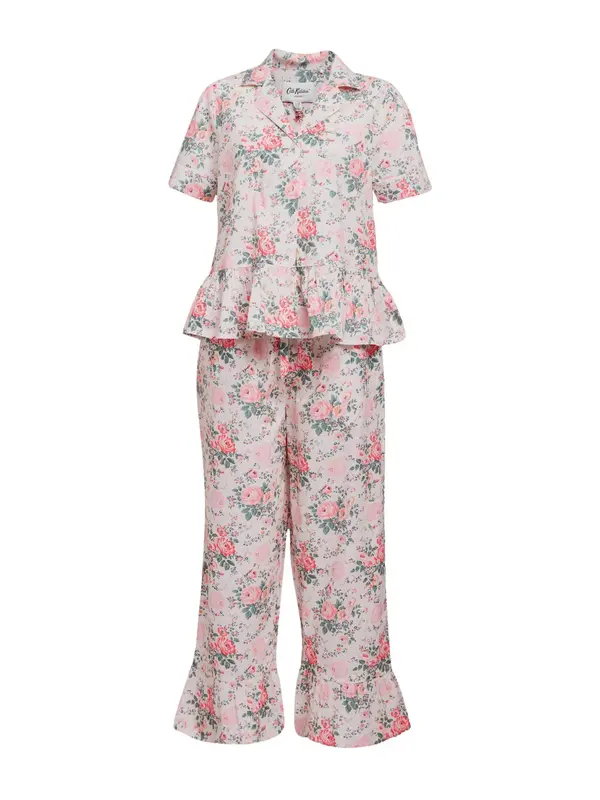 Cath Kidston Cath Kidston Pidžama  zelena / roza / malina / bijela