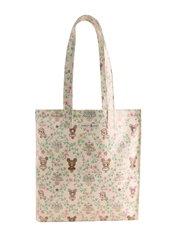 Cath Kidston Cath Kidston Ručna torbica 'Tokidoki'  smeđa / smaragdno zelena / roza / puder roza