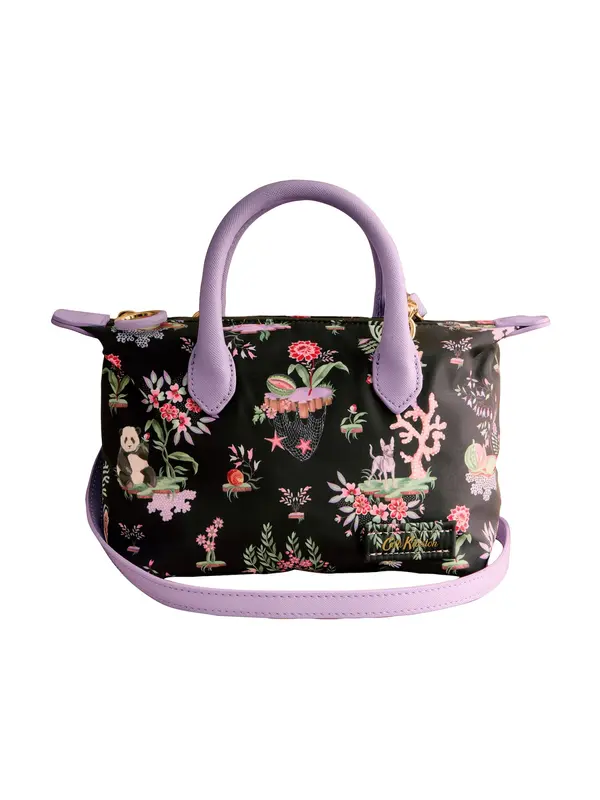 Cath Kidston Cath Kidston Ručna torbica  zelena / lavanda / crvena / crna