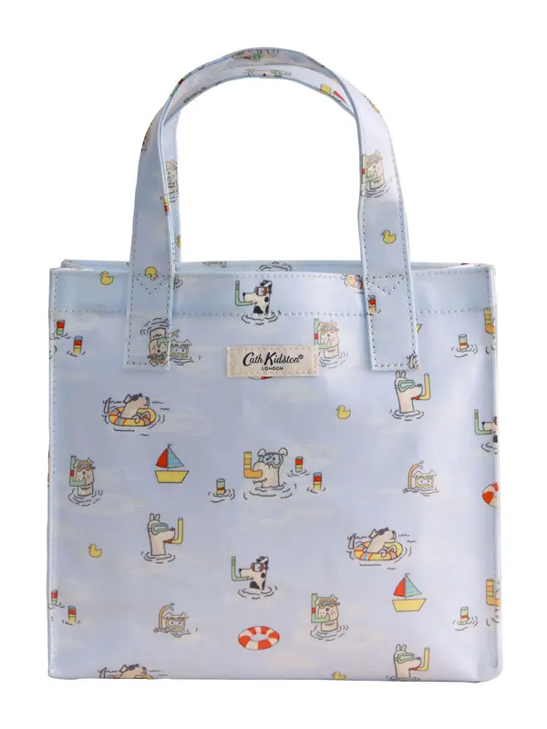 Cath Kidston Cath Kidston Shopper torba  pastelno plava / žuta / crvena / prljavo bijela