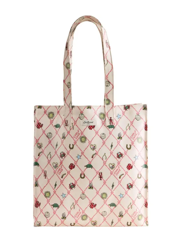 Cath Kidston Cath Kidston Shopper torba  pastelno žuta / pastelno zelena / pastelno roza / crvena