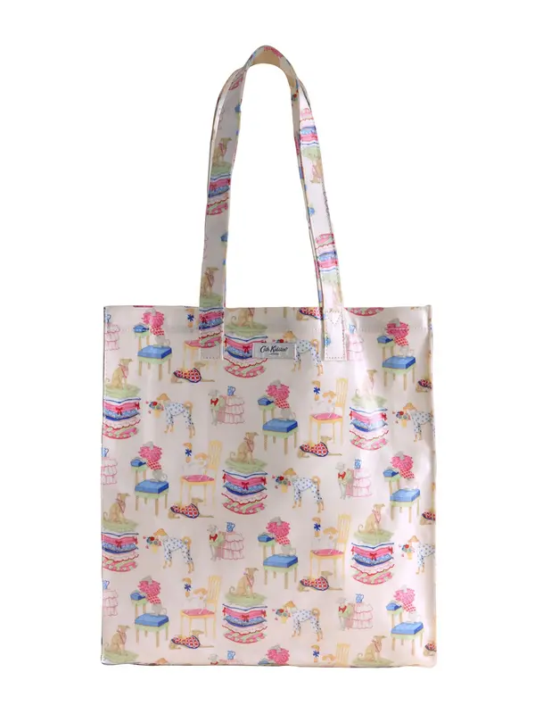 Cath Kidston Cath Kidston Shopper torba  plava / med / roza / pastelno roza
