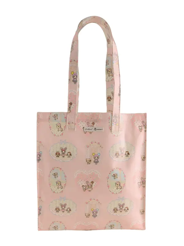 Cath Kidston Cath Kidston Shopper torba 'Tokidoki'  svijetloplava / žuta / puder roza / crna