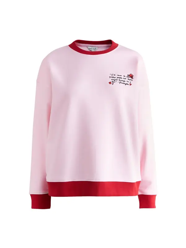 Cath Kidston Cath Kidston Sweater majica 'Paddington Ballet'  narančasta / roza / crvena / crna