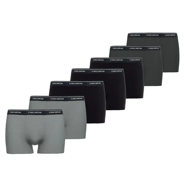 CECEBA CECEBA Bokserice  siva / crna