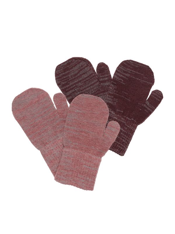 CeLaVi CeLaVi Rukavice 'Magic'  tamno smeđa / svijetloroza