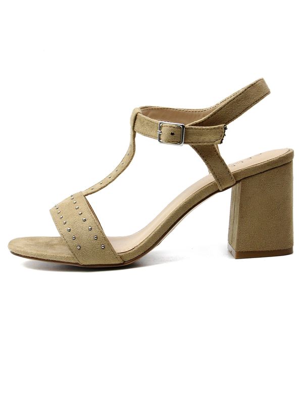 Celena Celena Sandale 'Carita'  svijetlosmeđa / srebro