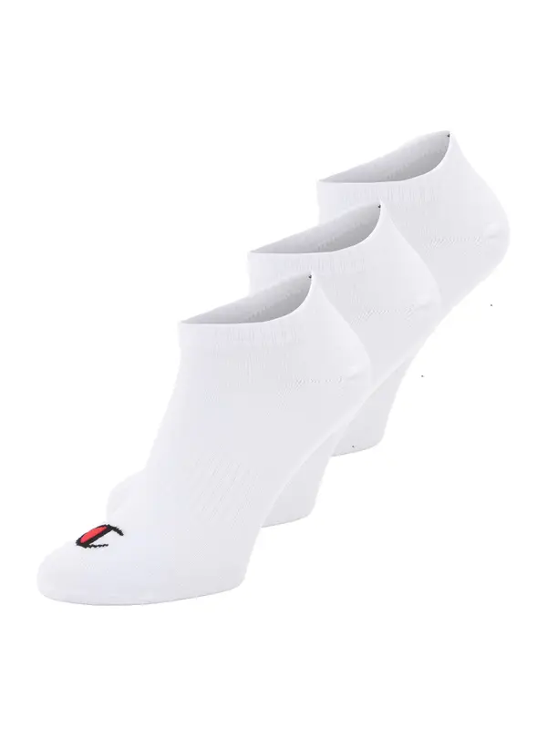 Champion Authentic Athletic Apparel Champion Authentic Athletic Apparel Čarape  crvena / bijela