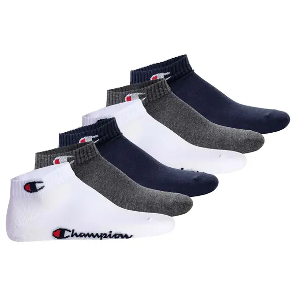 Champion Authentic Athletic Apparel Champion Authentic Athletic Apparel Čarape  mornarsko plava / antracit siva / svijetlo crvena / bijela