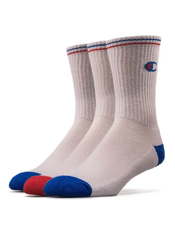 Champion Authentic Athletic Apparel Champion Authentic Athletic Apparel Čarape  plava / crvena / bijela
