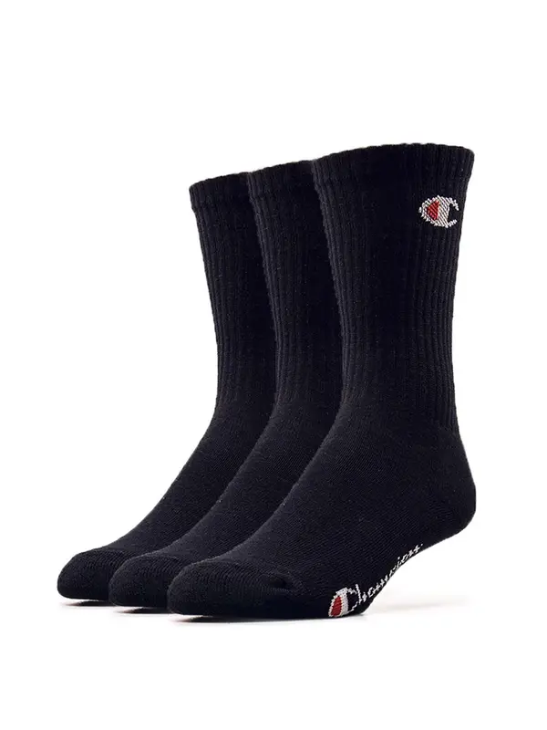Champion Authentic Athletic Apparel Champion Authentic Athletic Apparel Čarape  svijetlosiva / crvena / crna