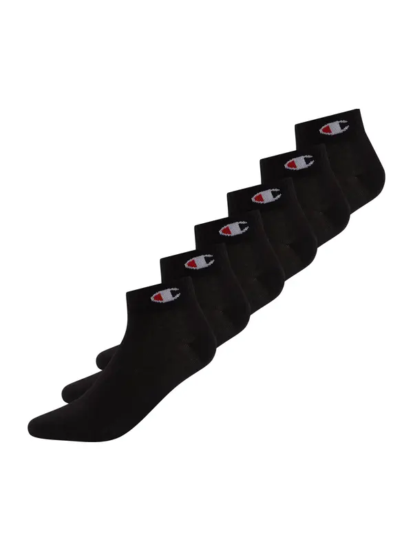 Champion Authentic Athletic Apparel Champion Authentic Athletic Apparel Čarape  vatreno crvena / crna / bijela