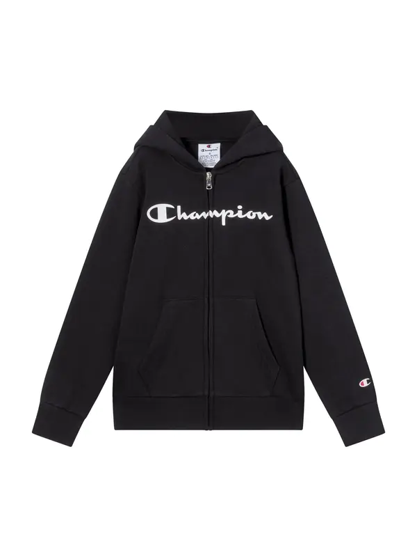 Champion Authentic Athletic Apparel Champion Authentic Athletic Apparel Gornji dio trenirke  crna / bijela
