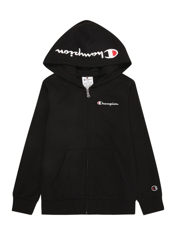 Champion Authentic Athletic Apparel Champion Authentic Athletic Apparel Gornji dio trenirke  crvena / crna / bijela