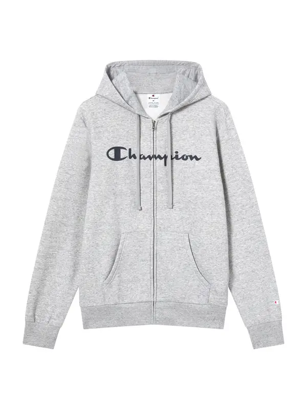 Champion Authentic Athletic Apparel Champion Authentic Athletic Apparel Gornji dio trenirke  siva / crna