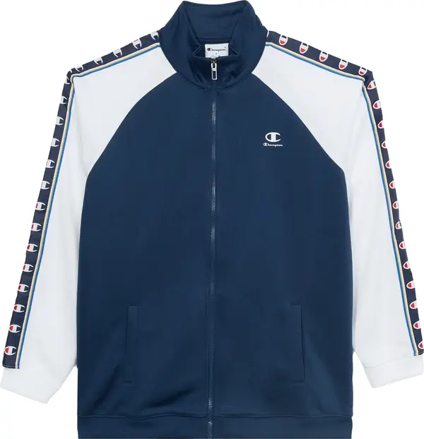 Champion Authentic Athletic Apparel Champion Authentic Athletic Apparel Gornji dio trenirke  tamno plava / bijela