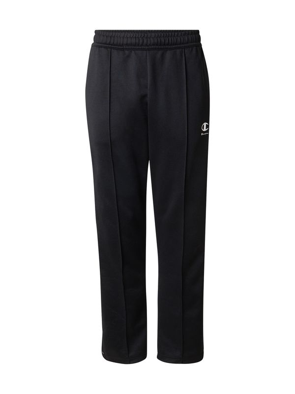 Champion Authentic Athletic Apparel Champion Authentic Athletic Apparel Hlače  crna / bijela