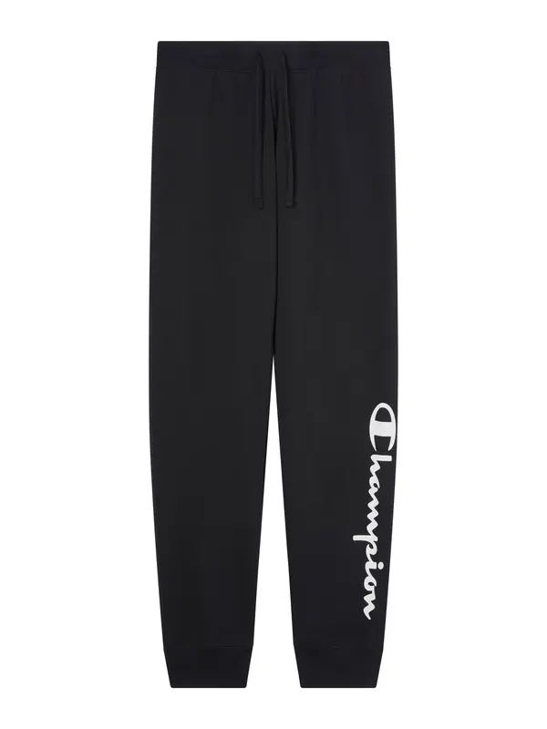 Champion Authentic Athletic Apparel Champion Authentic Athletic Apparel Hlače  crna / bijela