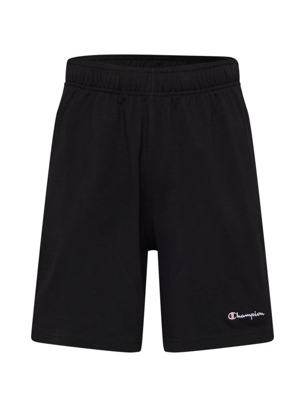 Champion Authentic Athletic Apparel Champion Authentic Athletic Apparel Hlače  crna / bijela