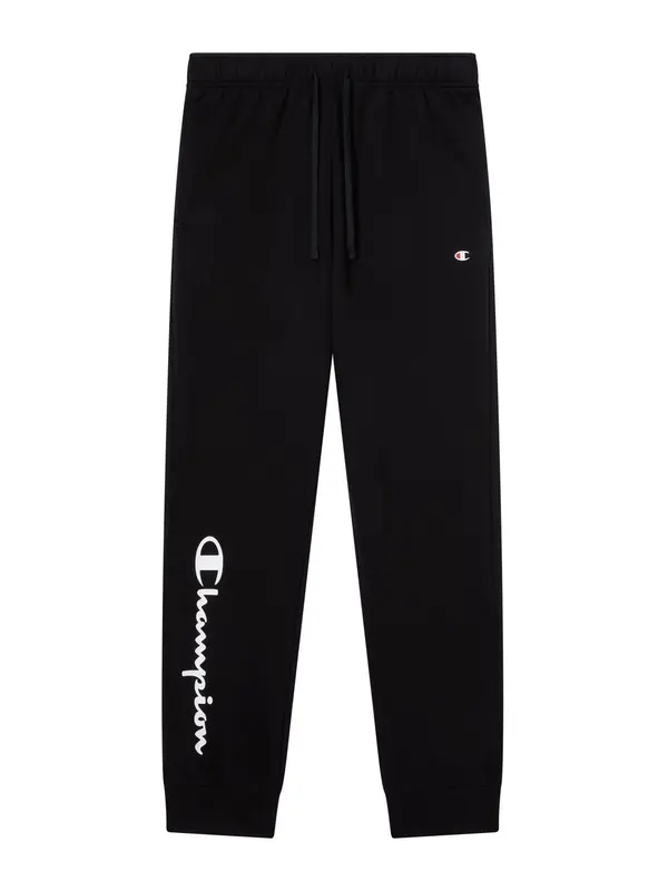 Champion Authentic Athletic Apparel Champion Authentic Athletic Apparel Hlače  crna / bijela
