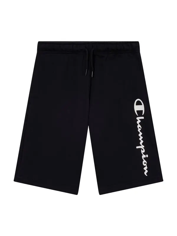 Champion Authentic Athletic Apparel Champion Authentic Athletic Apparel Hlače  crna / bijela