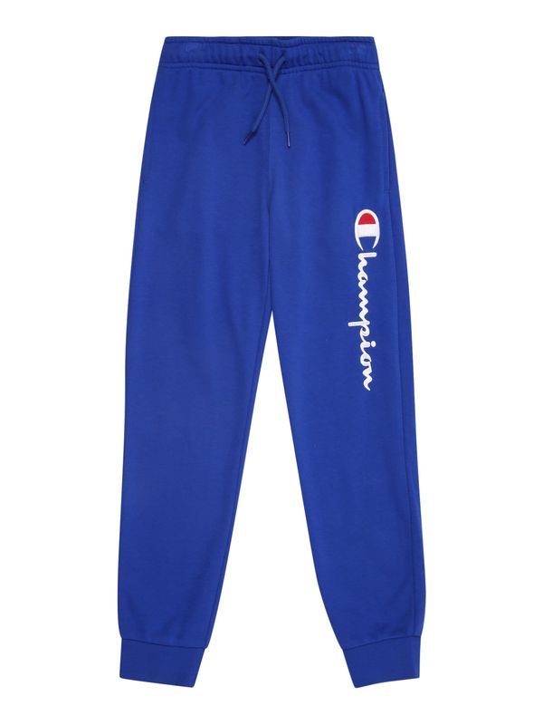 Champion Authentic Athletic Apparel Champion Authentic Athletic Apparel Hlače  crno plava / bijela