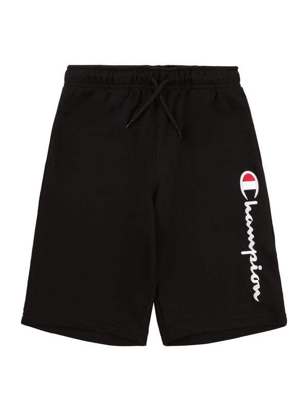 Champion Authentic Athletic Apparel Champion Authentic Athletic Apparel Hlače 'ICONS'  krvavo crvena / crna / bijela