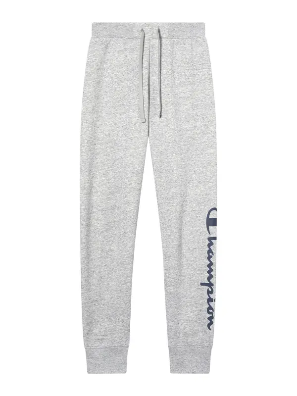 Champion Authentic Athletic Apparel Champion Authentic Athletic Apparel Hlače  morsko plava / siva melange