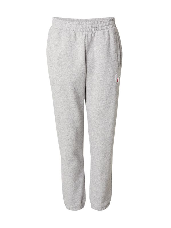 Champion Authentic Athletic Apparel Champion Authentic Athletic Apparel Hlače  siva melange / krvavo crvena / bijela