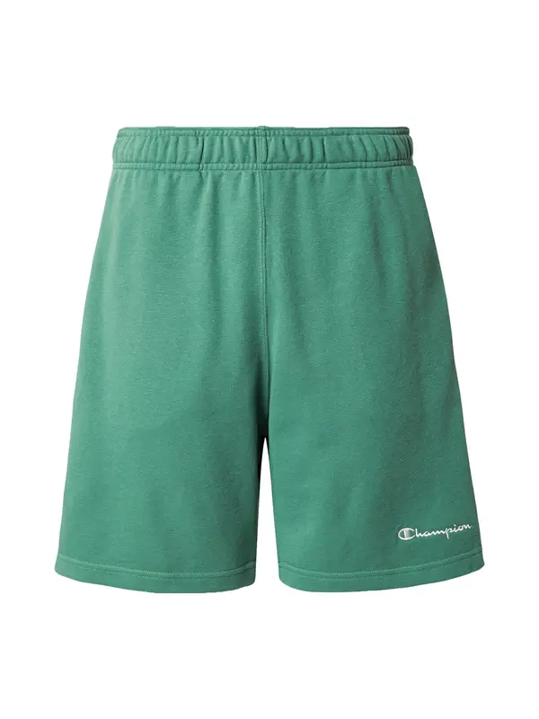 Champion Authentic Athletic Apparel Champion Authentic Athletic Apparel Hlače  svijetlozelena / bijela