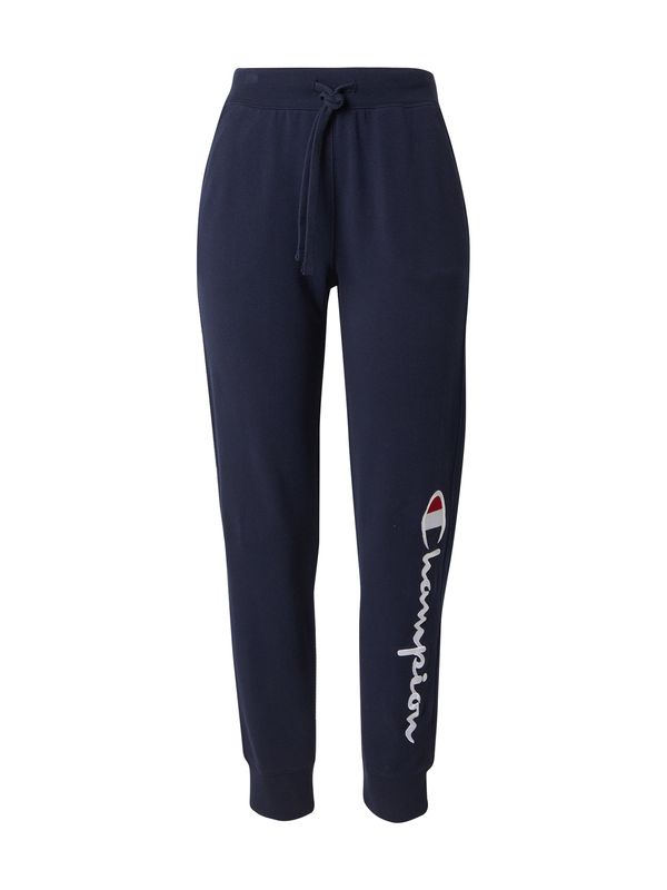 Champion Authentic Athletic Apparel Champion Authentic Athletic Apparel Hlače  tamno plava / crvena / bijela