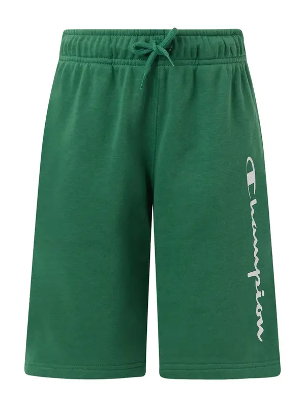 Champion Authentic Athletic Apparel Champion Authentic Athletic Apparel Hlače  zelena / prljavo bijela