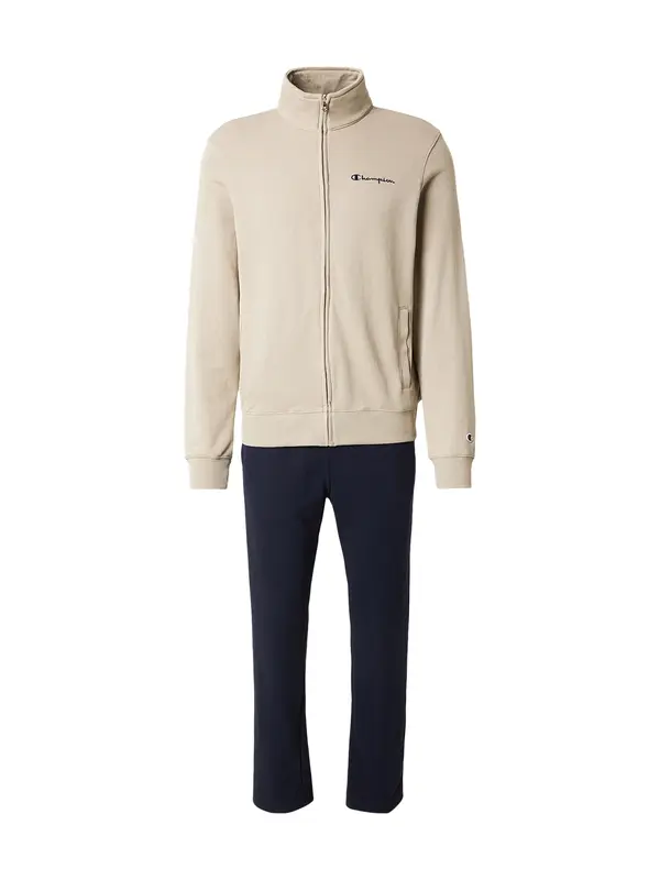 Champion Authentic Athletic Apparel Champion Authentic Athletic Apparel Jogging komplet  bež / mornarsko plava