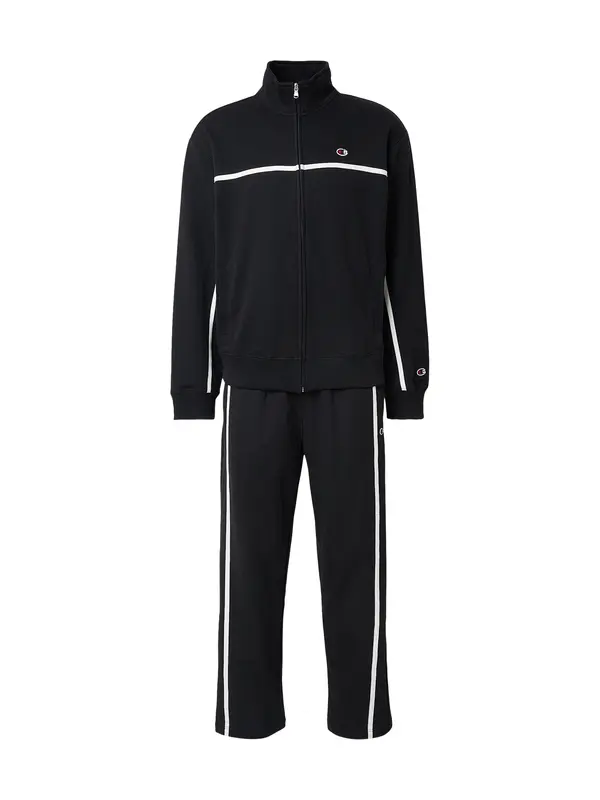 Champion Authentic Athletic Apparel Champion Authentic Athletic Apparel Jogging komplet  crna / bijela