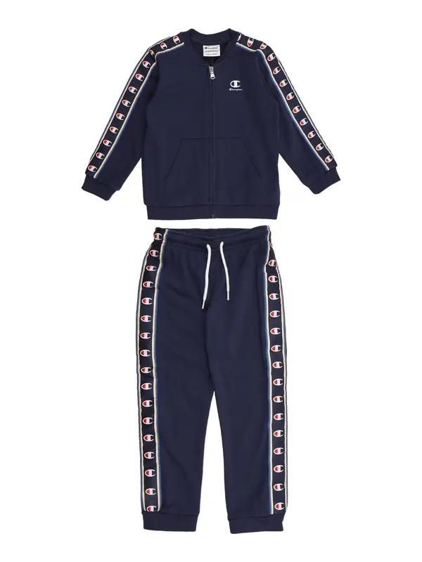 Champion Authentic Athletic Apparel Champion Authentic Athletic Apparel Jogging komplet  kraljevsko plava / tamno plava / trešnja crvena / bijela