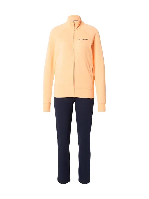 Champion Authentic Athletic Apparel Champion Authentic Athletic Apparel Jogging komplet  tamno plava / svijetlonarančasta