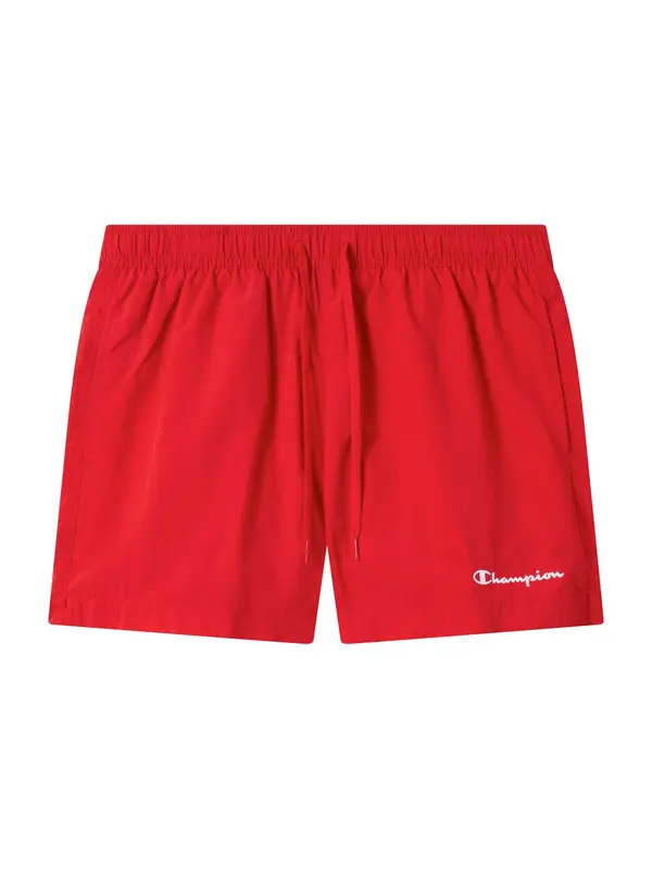 Champion Authentic Athletic Apparel Champion Authentic Athletic Apparel Kupaće hlače  crvena / bijela