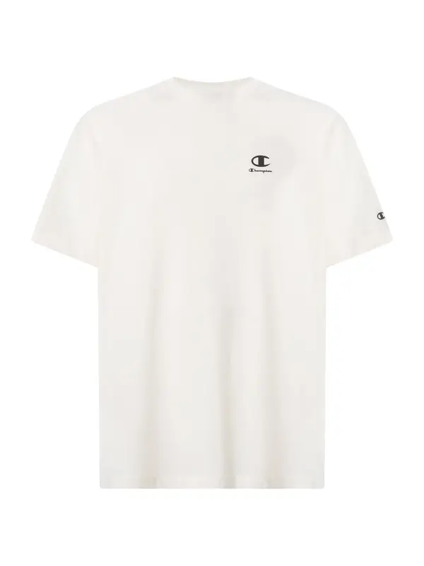 Champion Authentic Athletic Apparel Champion Authentic Athletic Apparel Majica  boja slonovače / crna