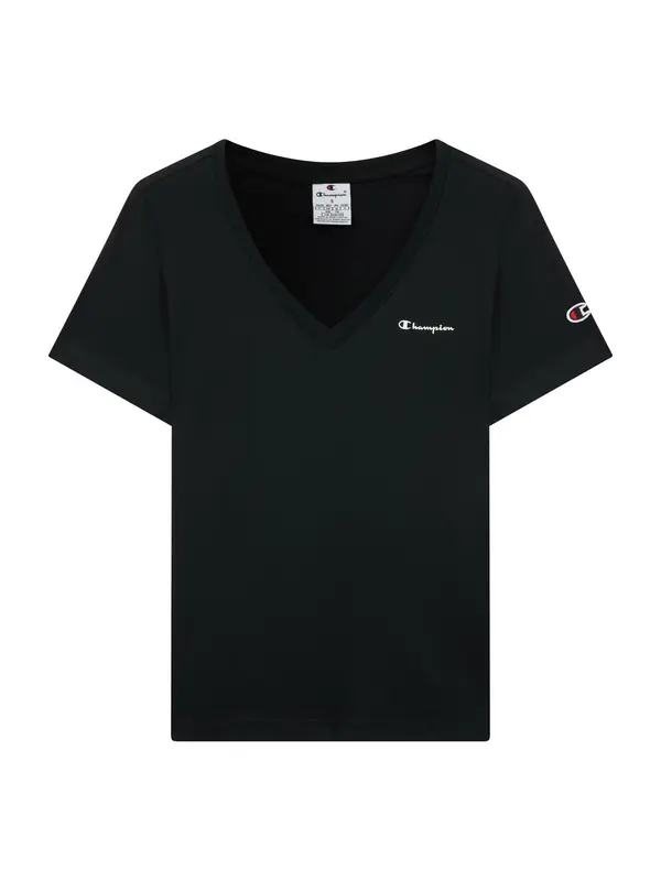 Champion Authentic Athletic Apparel Champion Authentic Athletic Apparel Majica  crna / bijela