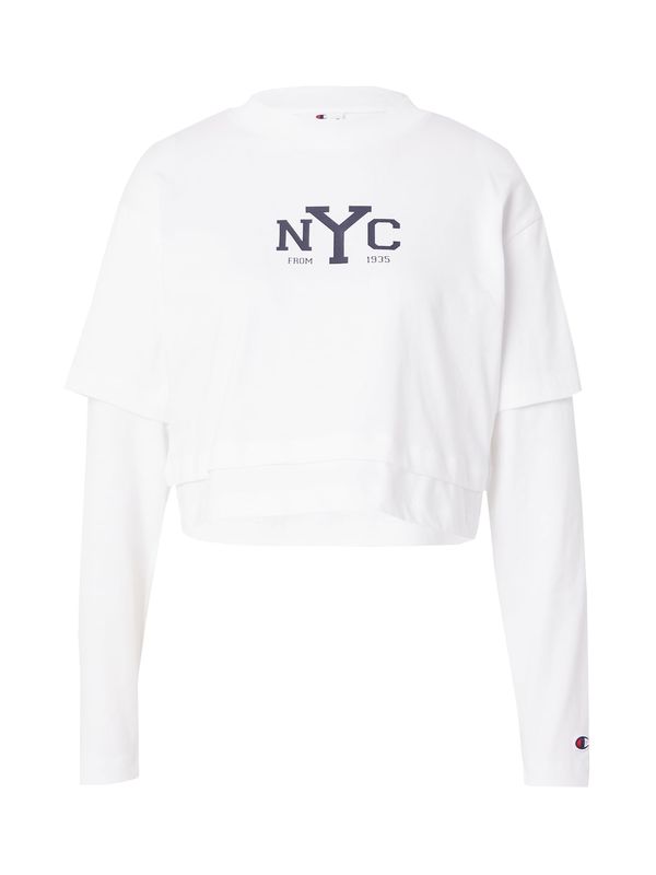 Champion Authentic Athletic Apparel Champion Authentic Athletic Apparel Majica  crna / bijela