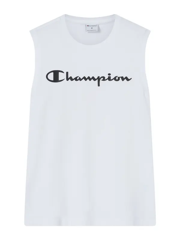 Champion Authentic Athletic Apparel Champion Authentic Athletic Apparel Majica  crna / bijela