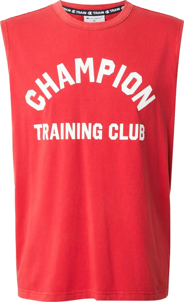 Champion Authentic Athletic Apparel Champion Authentic Athletic Apparel Majica  crvena / bijela