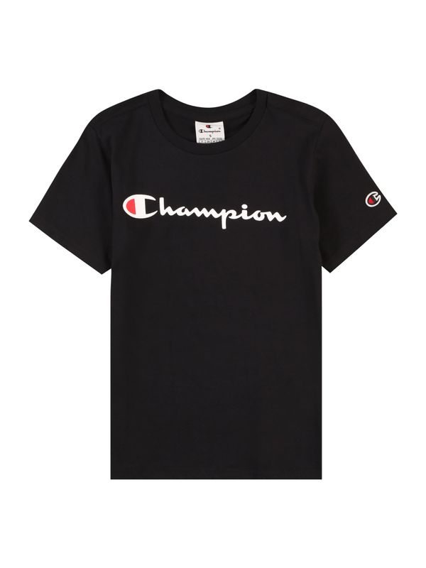 Champion Authentic Athletic Apparel Champion Authentic Athletic Apparel Majica  krvavo crvena / crna / bijela