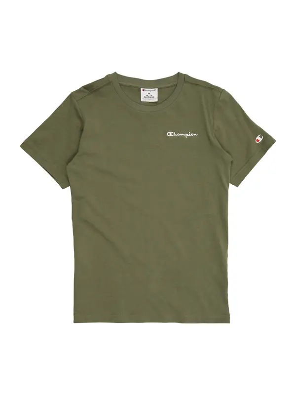 Champion Authentic Athletic Apparel Champion Authentic Athletic Apparel Majica  maslinasta / bijela