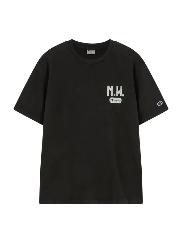 Champion Authentic Athletic Apparel Champion Authentic Athletic Apparel Majica  menta / crna