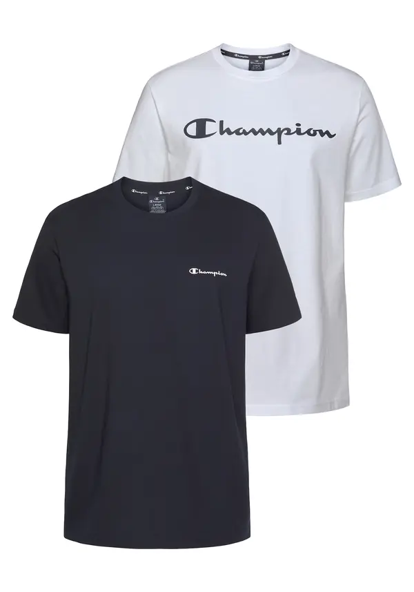 Champion Authentic Athletic Apparel Champion Authentic Athletic Apparel Majica  morsko plava / bijela