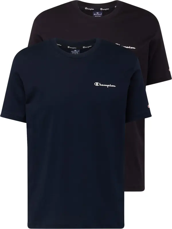 Champion Authentic Athletic Apparel Champion Authentic Athletic Apparel Majica  noćno plava / lubenica roza / crna / bijela