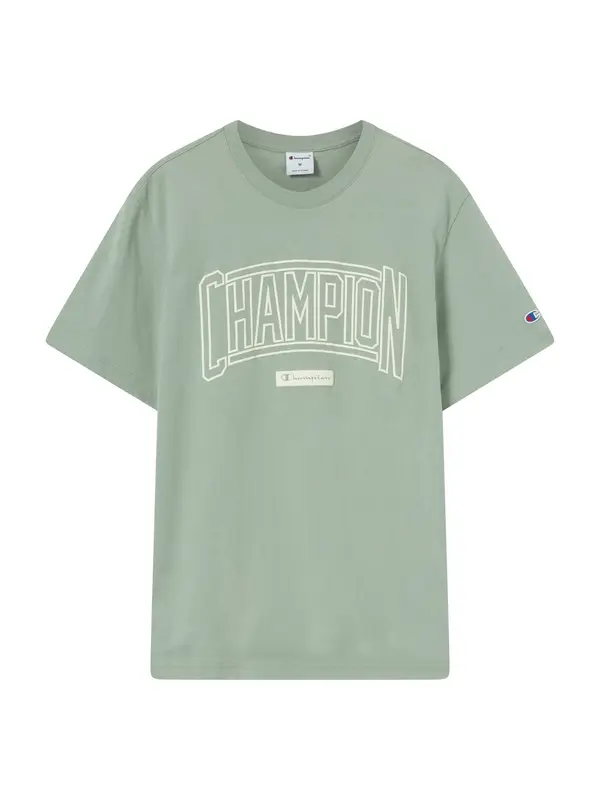 Champion Authentic Athletic Apparel Champion Authentic Athletic Apparel Majica  pastelno zelena / bijela