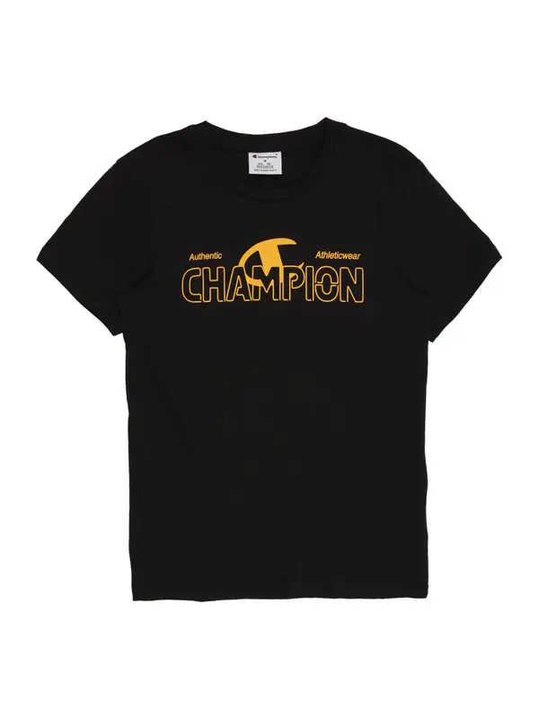 Champion Authentic Athletic Apparel Champion Authentic Athletic Apparel Majica  šafran / crna